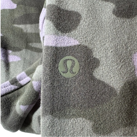 LULULEMON Scuba Heritage 365 Camo Dusky Lavende HR Fleece 28" Joggers Size 4 - Picture 6 of 13